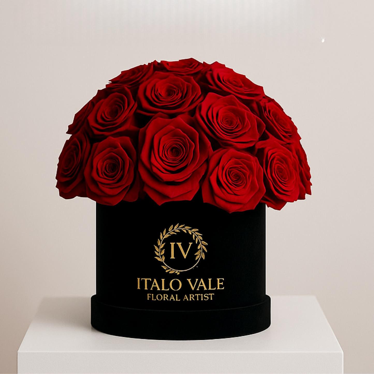 Custom Round Flower Box 5.11"x5.51" - Pre-Assemble Ready to Use - Pack of 30 Boxes in 3 colors - CFB