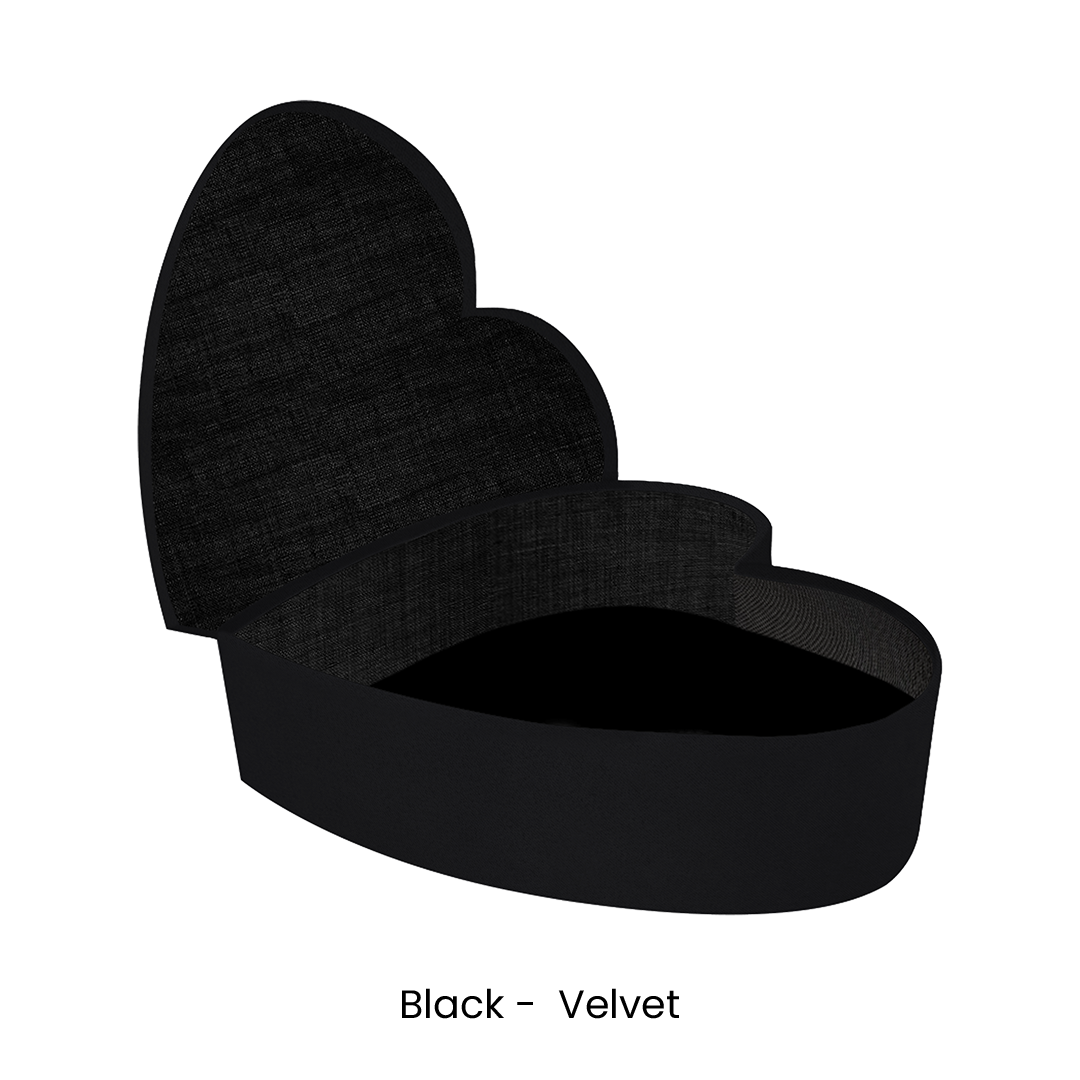 Custom Heart Flower Box 18.11"x19.68"x4.72" - Pre-Assemble Ready to Use - Pack of 30 Boxes in 3 colors - CFB