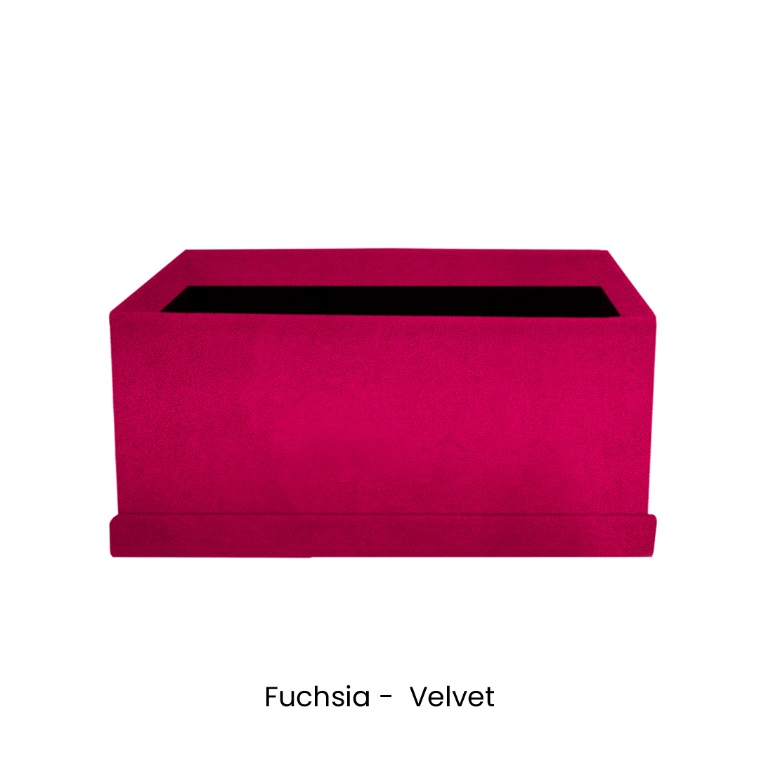 Custom Rectangular Flower Box 32"x20"x15" - Assemble Yourself - Pack of 30 Boxes in 3 colors - CFB