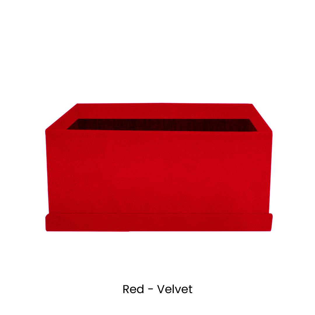 Custom Rectangular Flower Box 32"x20"x15" - Assemble Yourself - Pack of 30 Boxes in 3 colors - CFB