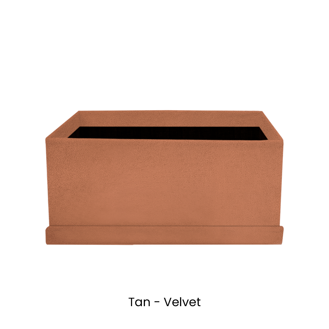 Custom Rectangular Flower Box 32"x20"x15" - Assemble Yourself - Pack of 30 Boxes in 3 colors - CFB