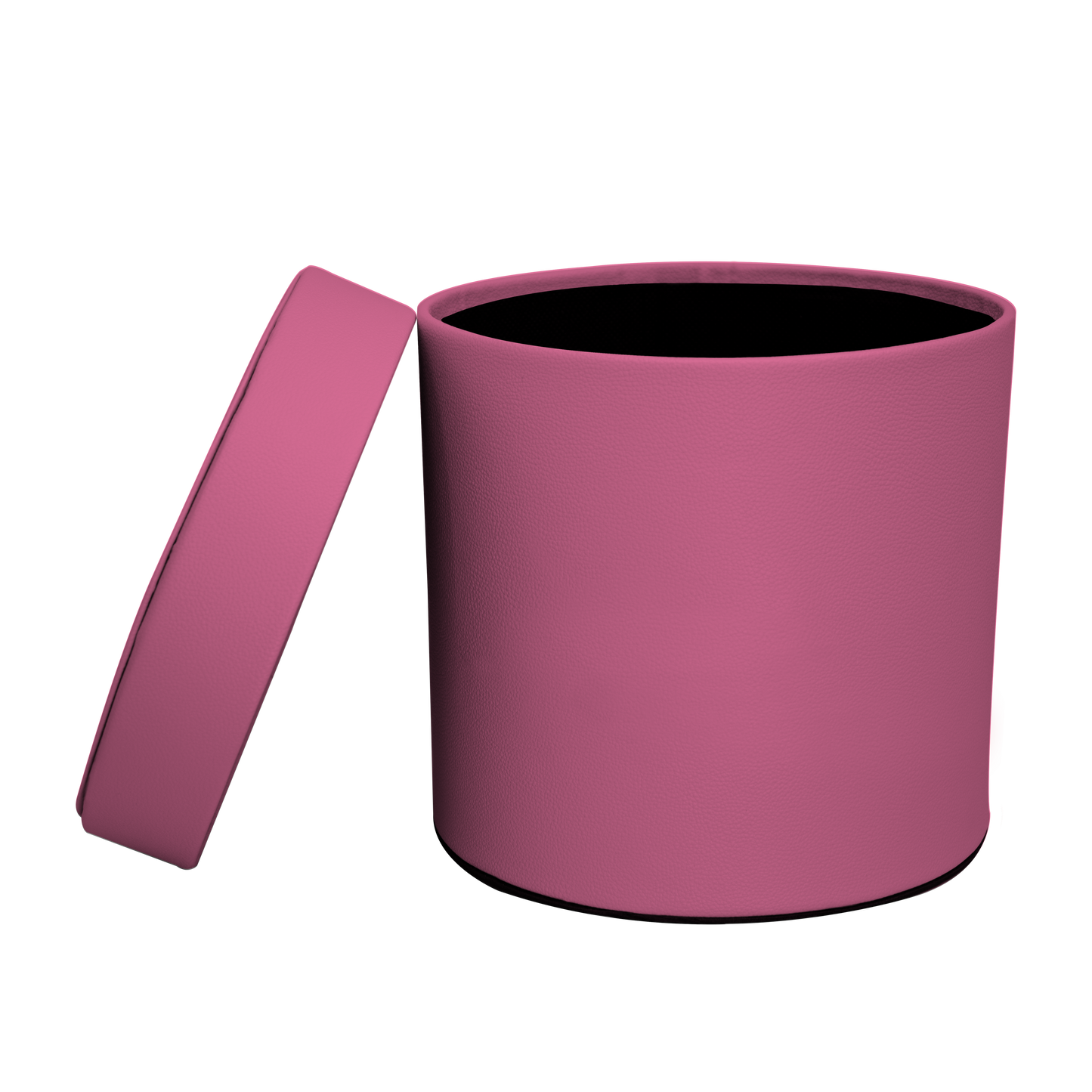 Round shape box - PU Leather Lavender - BMade