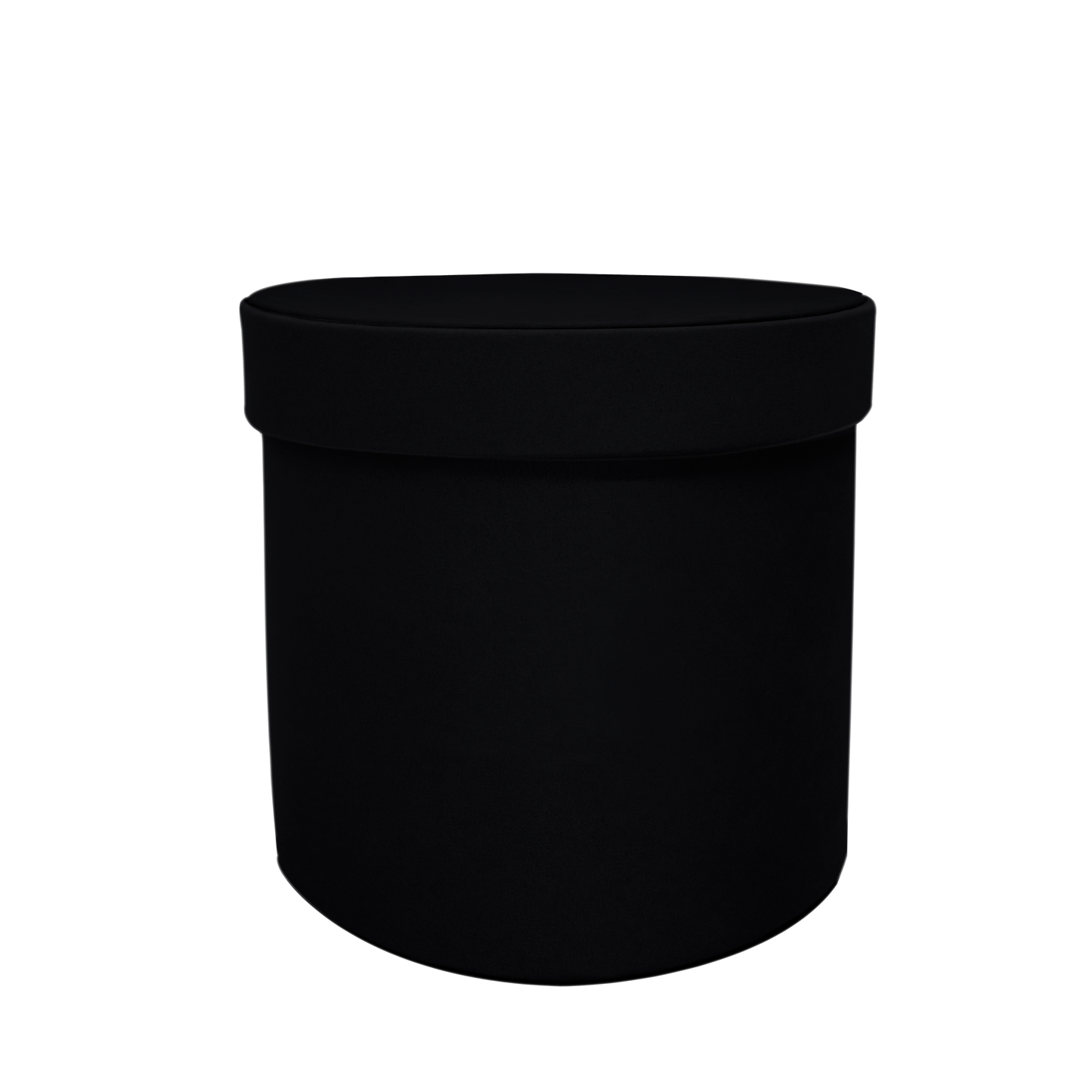 Kit 3 different sizes round shape boxes 3 in 1 - Velvet Black-Stock - BMade