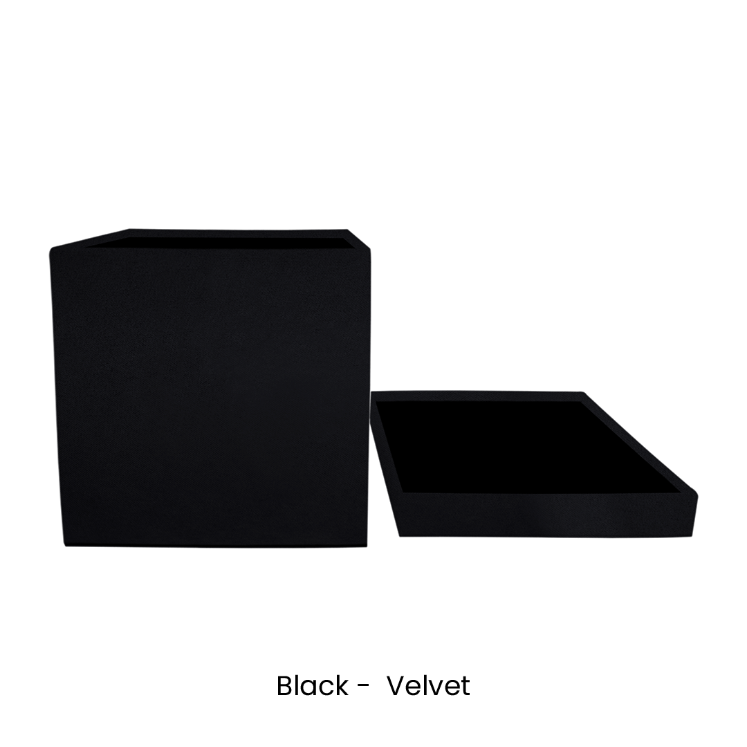 Custom Square Flower Box 5,56"x5,12"x5,56" - Pre-Assemble Ready to Use - Pack of 30 Boxes in 3 colors - CFB