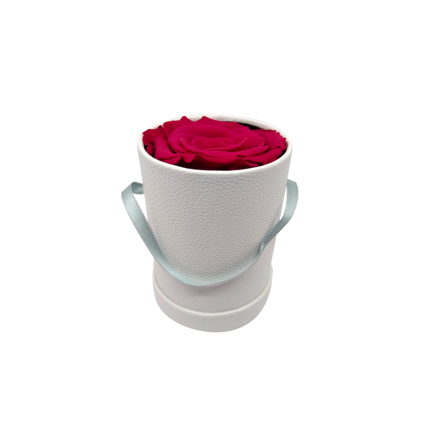 LUXURY ROSEAMOR 1 PRESERVED ROSES ARRANGEMENT - ELEVATOR SYSTEM ROUND BOX - BMade