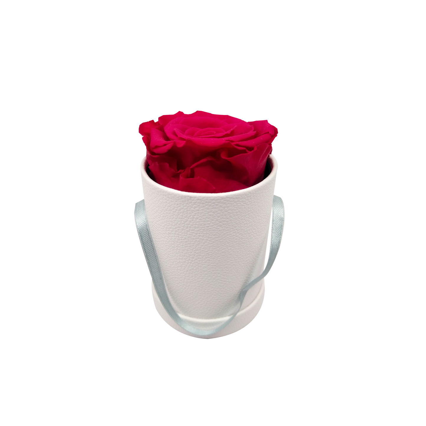 LUXURY ROSEAMOR 1 PRESERVED ROSES ARRANGEMENT - ELEVATOR SYSTEM ROUND BOX - BMade