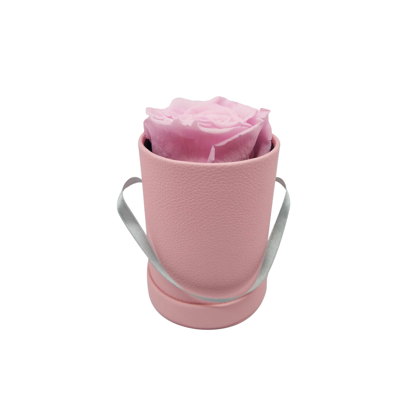 LUXURY ROSEAMOR 1 PRESERVED ROSES ARRANGEMENT - ELEVATOR SYSTEM ROUND BOX - BMade