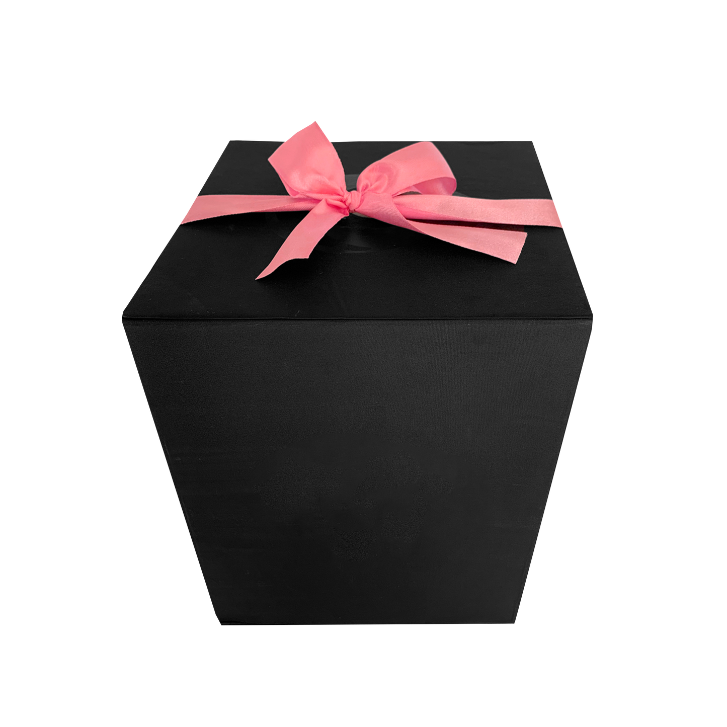 LUXURY 10-12 PRESERVED ROSES ARRANGEMENT - ROUND PU LEATHER BOX - BMade