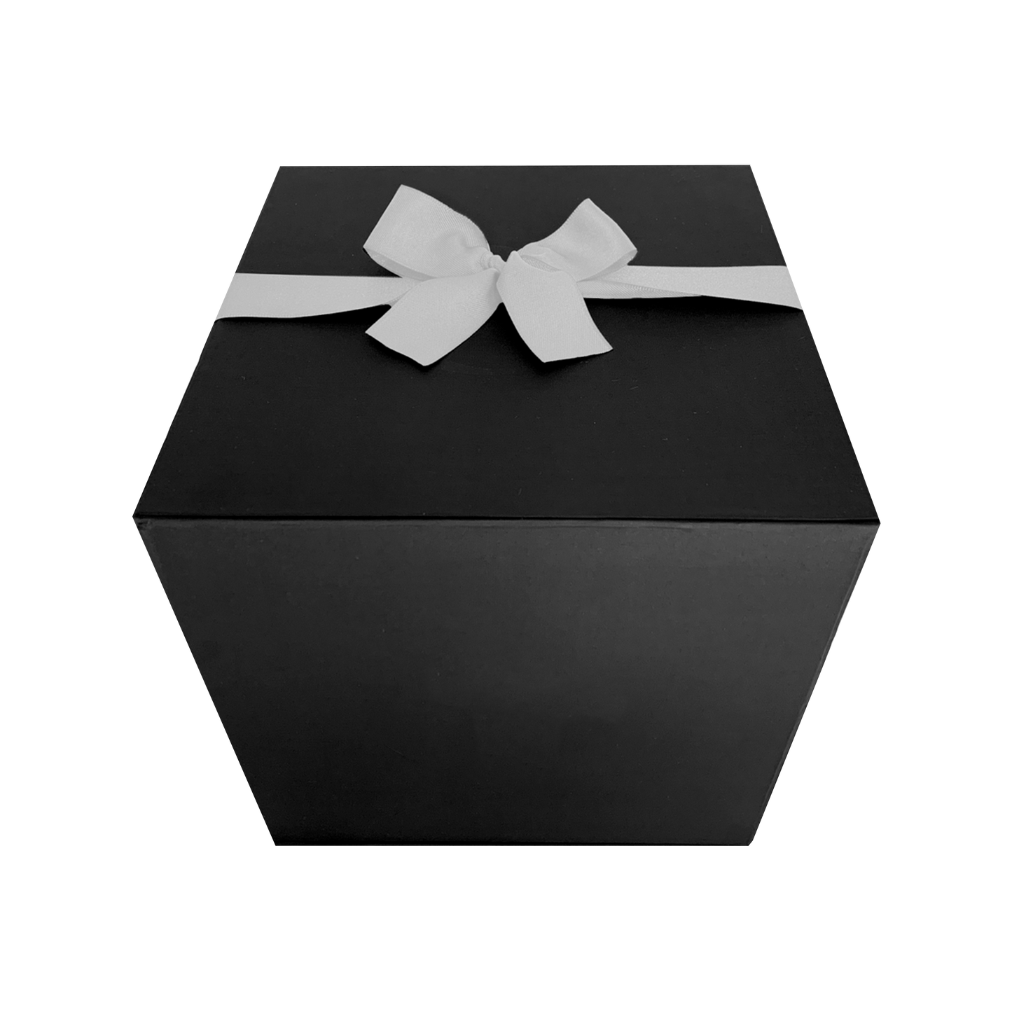 LUXURY 22-24 PRESERVED ROSES ARRANGEMENT - ROUND PU LEATHER BOX - BMade