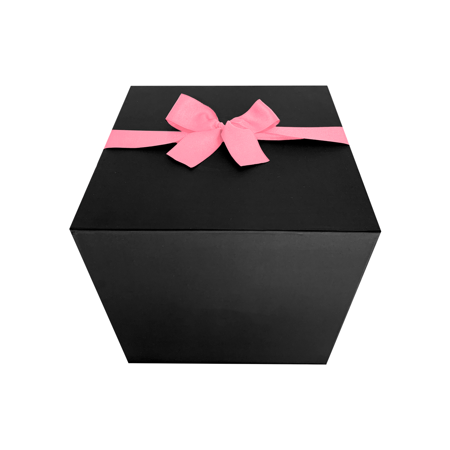 LUXURY 34-36 PRESERVED ROSES ARRANGEMENT - ROUND PU LEATHER BOX - BMade