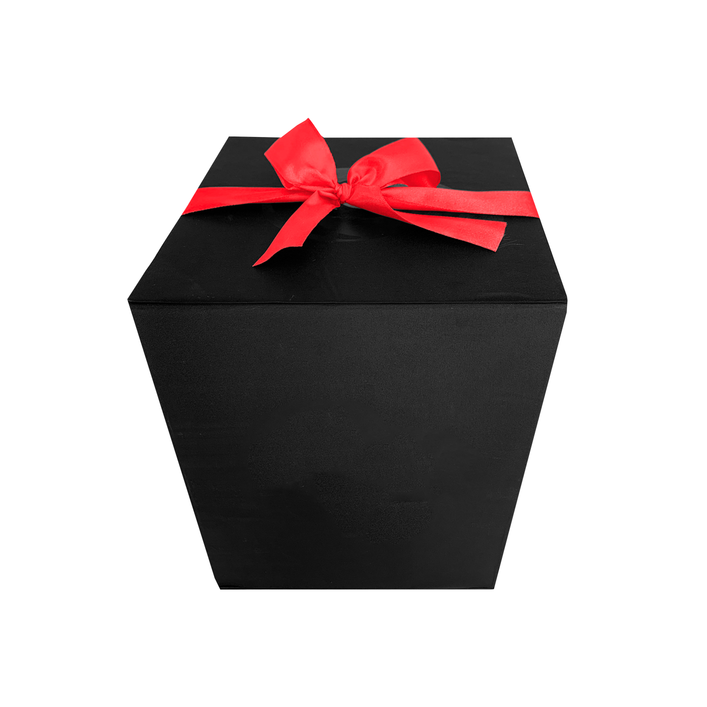 LUXURY 9-10 PRESERVED ROSES ARRANGEMENT - ROUND PU LEATHER BOX - BMade