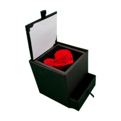 LUXURY 1 PRESERVED ROSE ARRANGEMENT XL - GBK GIFT PU LEATHER BOX