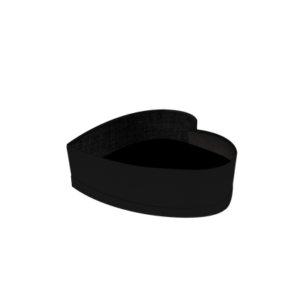 Heart shape box - PU Leather Black - BMade