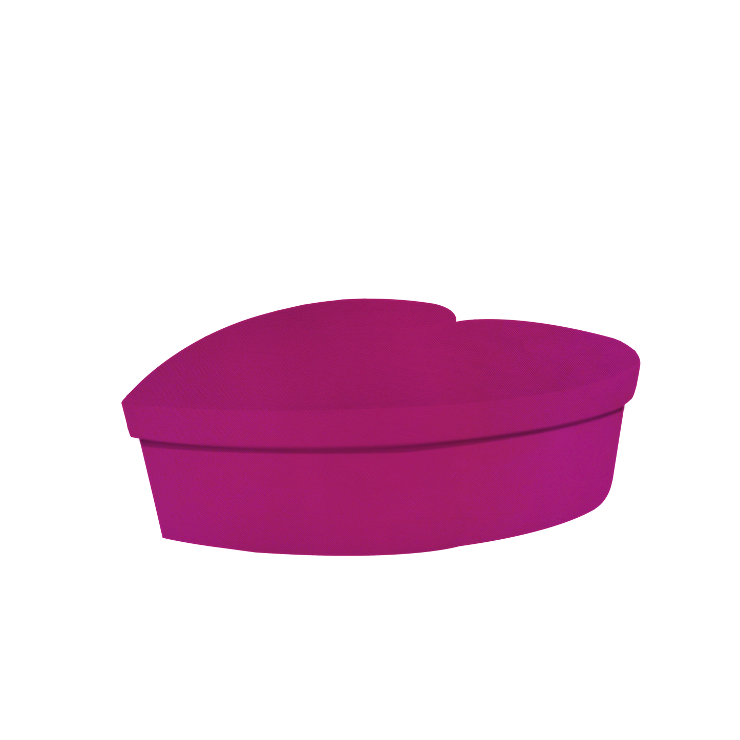 Heart shape box - Velvet Fucsia