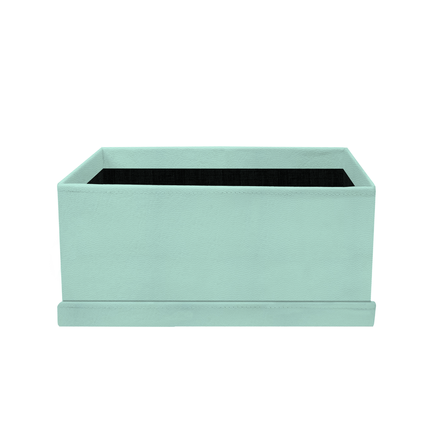 Caja de forma rectangular - Cuero PU Menta