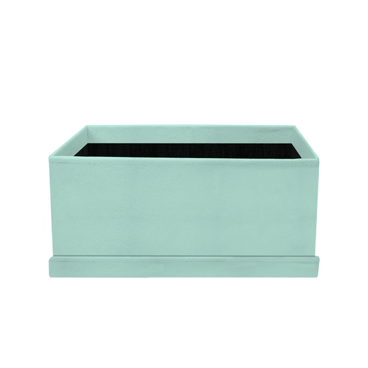 Rectangular shape box - PU Leather Mint