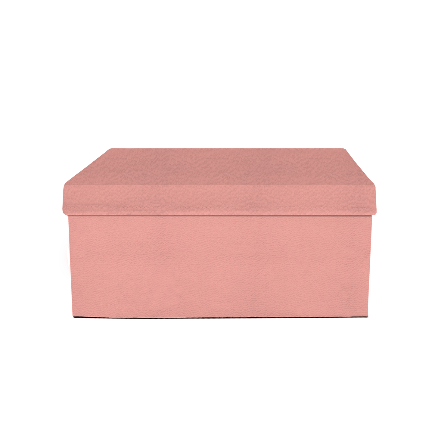 Kit 3 different sizes rectangular shape boxes 3 in 1 - PU Leather Pink