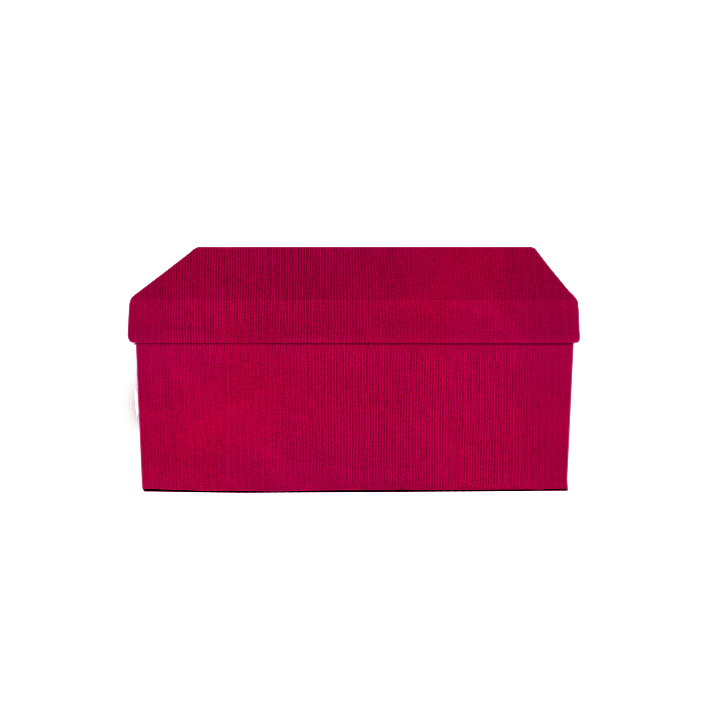 Rectangular shape box - Suede Fucsia