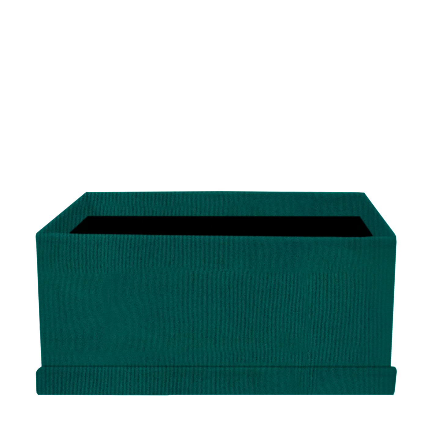 Kit 3 different sizes rectangular shape boxes 3 in 1 - Suede Turquoise