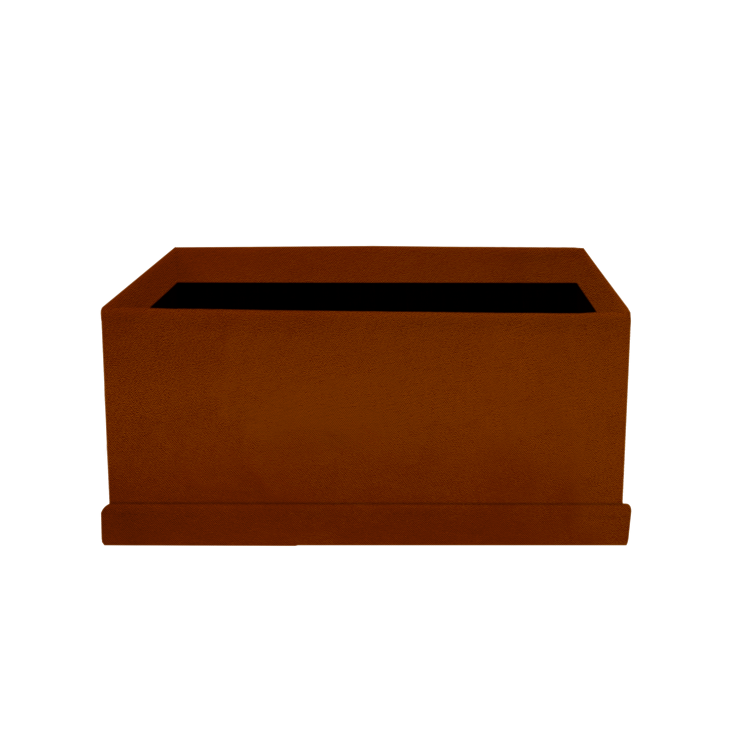 Caja de forma rectangular - Bronce aterciopelado