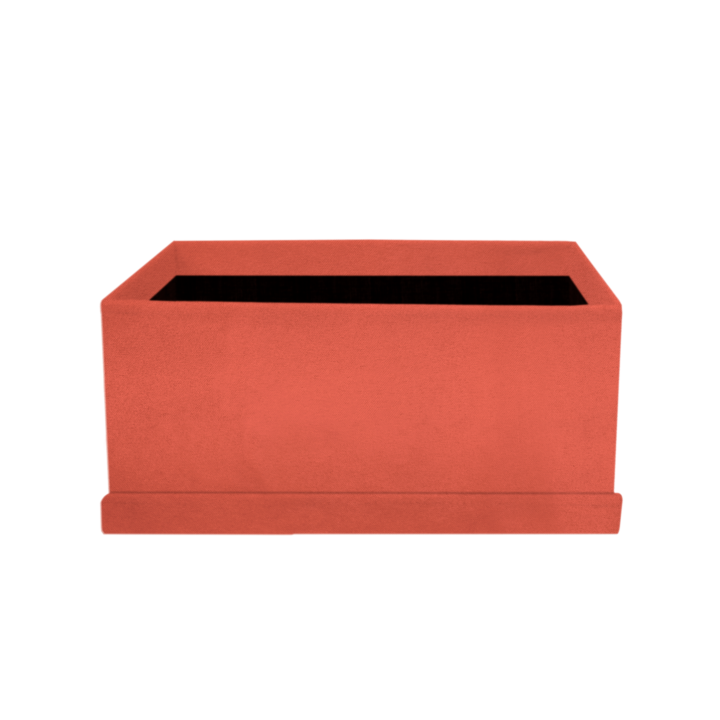 Caja rectangular - Coral Terciopelo