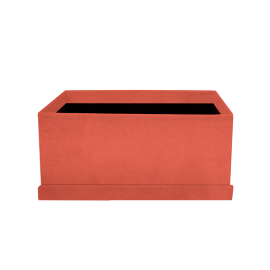 Rectangular shape box - Velvet Coral