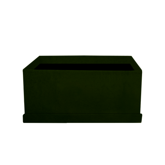 Rectangular shape box - Velvet Green