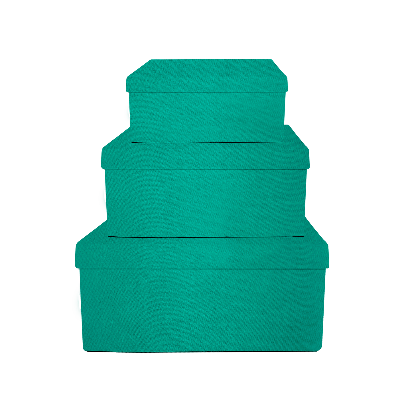 Kit 3 different sizes rectangular shape boxes 3 in 1 - Velvet Mint