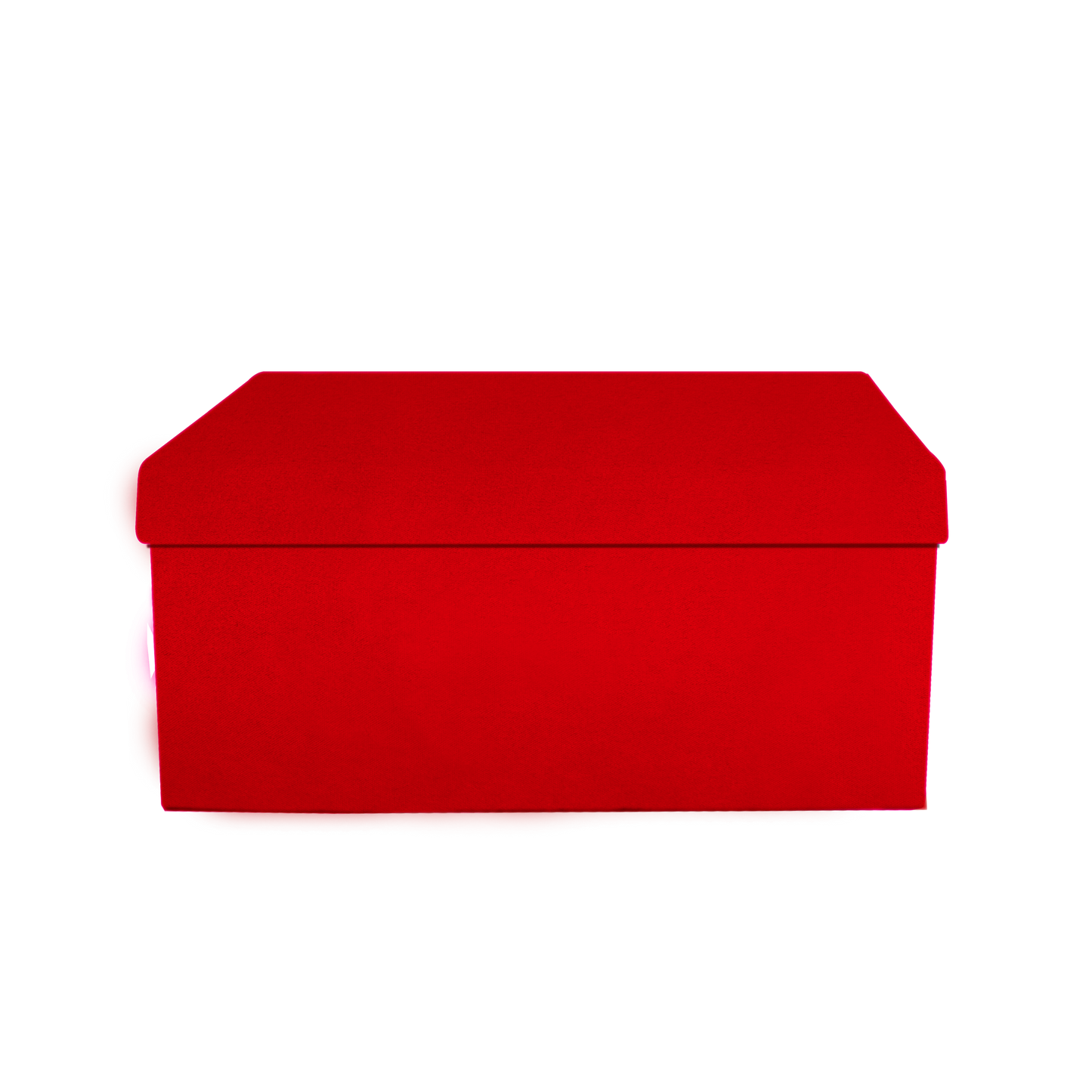 Caja rectangular - Terciopelo Rojo