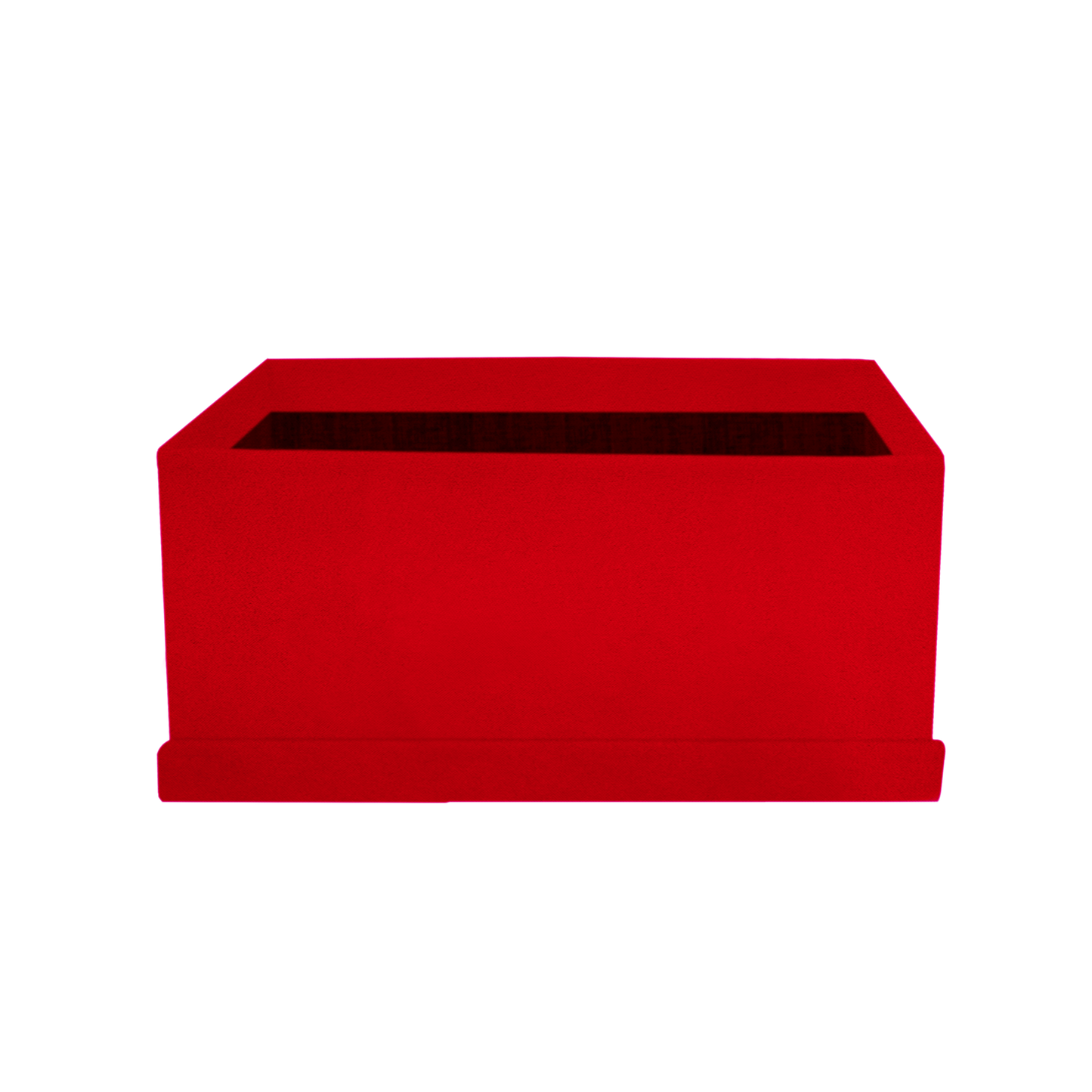 Kit 3 different sizes rectangular shape boxes 3 in 1 - Velvet Red