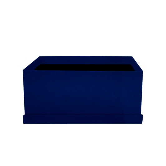Rectangular shape box - Velvet Royal Blue