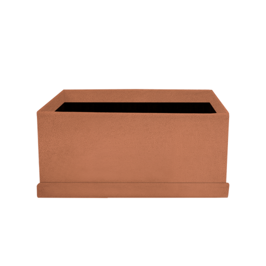 Caja de forma rectangular - Velvet Tan