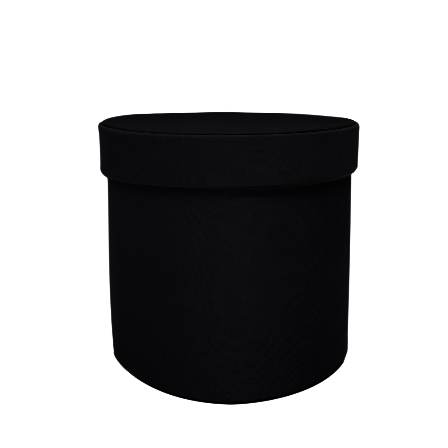 Round shape box - Velvet Black