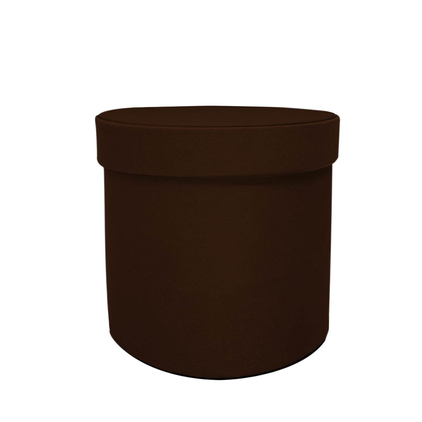 Round shape box - Velvet Brown