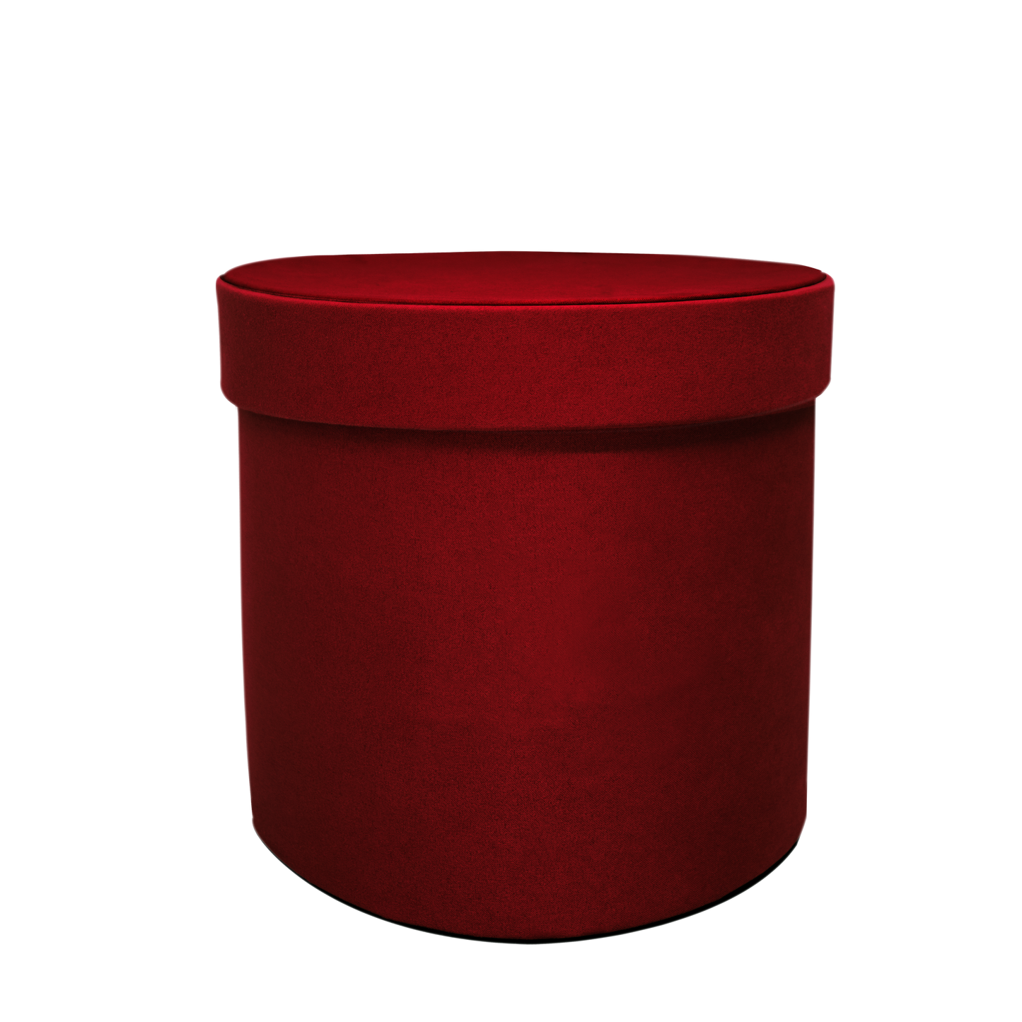 Kit 3 different sizes round shape boxes 3 in 1 - Velvet Cherry