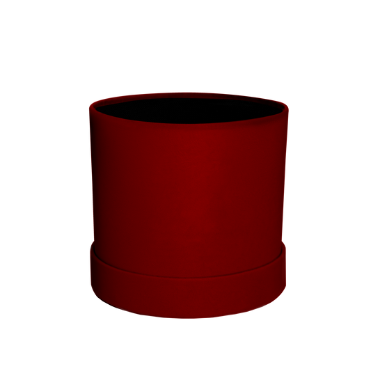 Round shape box - Velvet Cherry