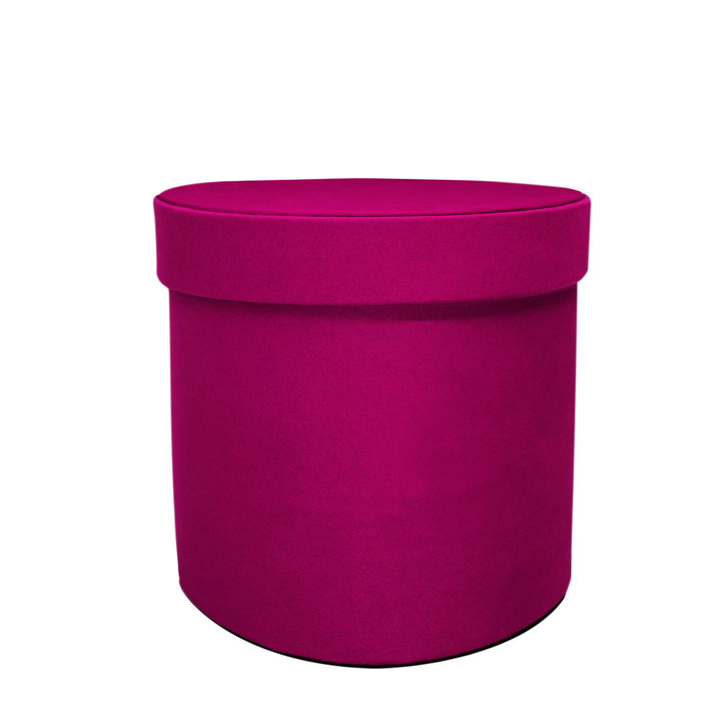 Kit 3 different sizes round shape boxes 3 in 1 - Velvet Fucsia