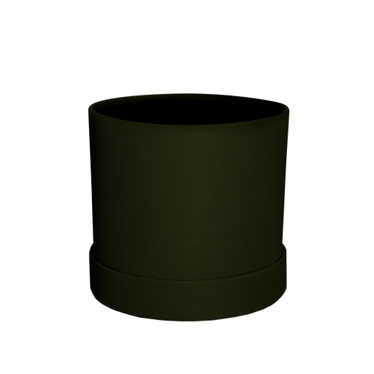 Round shape box - Velvet Green