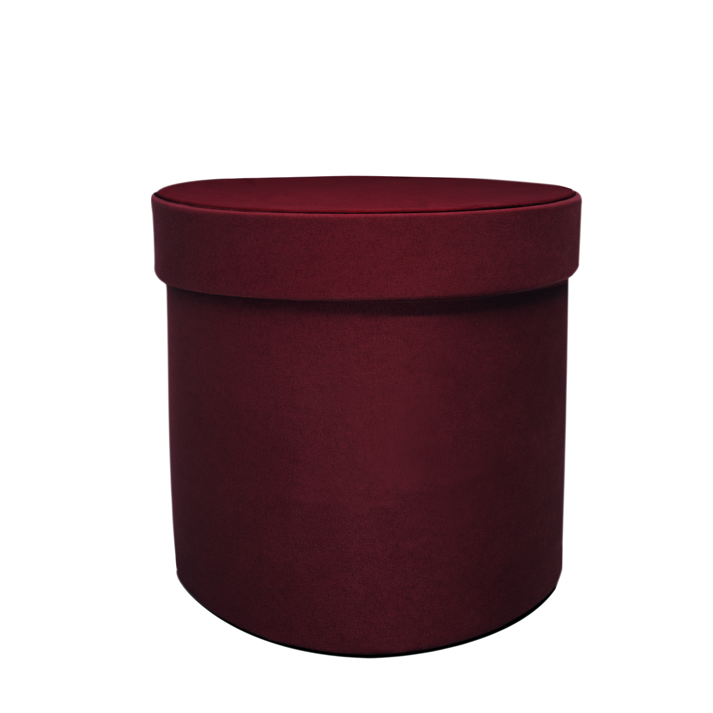 Kit 3 different sizes round shape boxes 3 in 1 - Velvet Marron