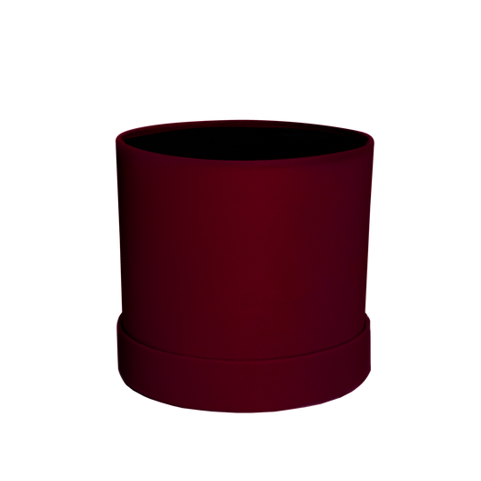 Round shape box - Velvet Marron