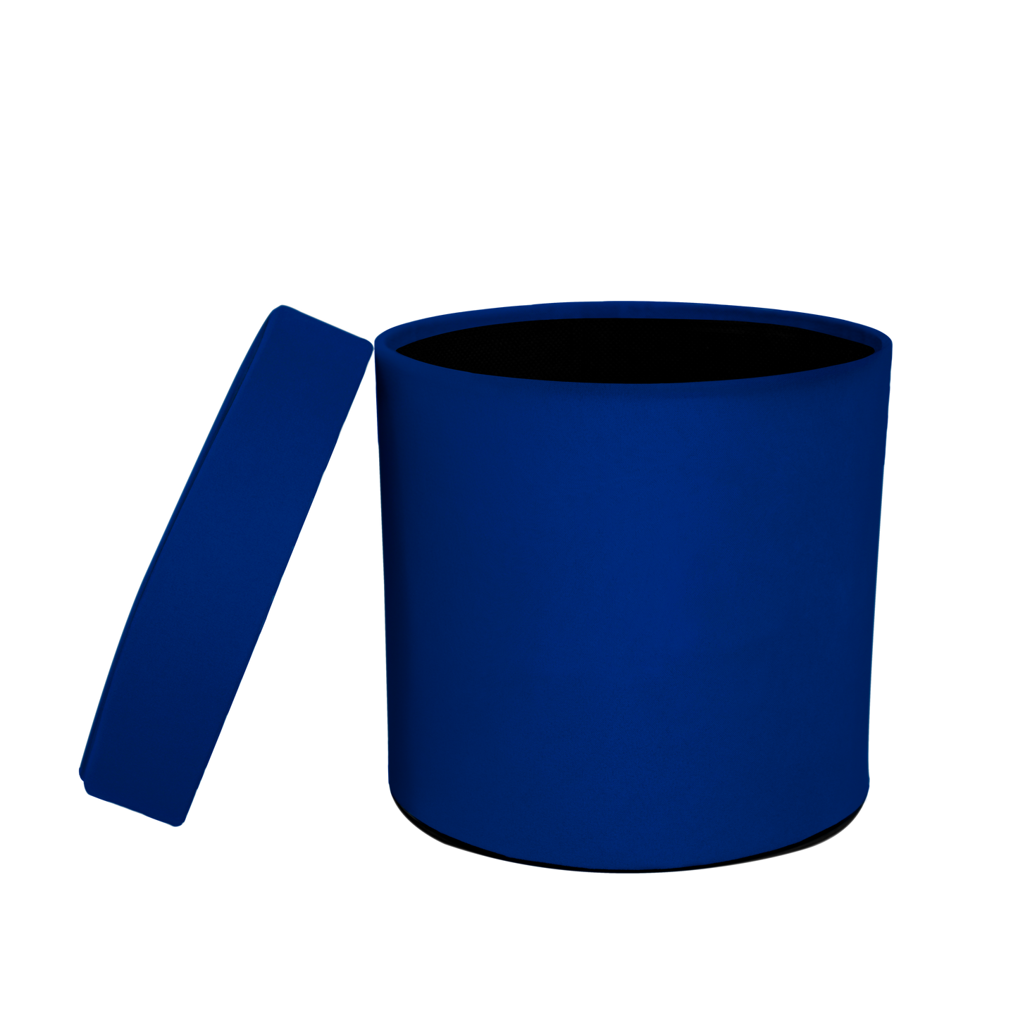 Kit 3 different sizes round shape boxes 3 in 1 - Velvet Royal Blue