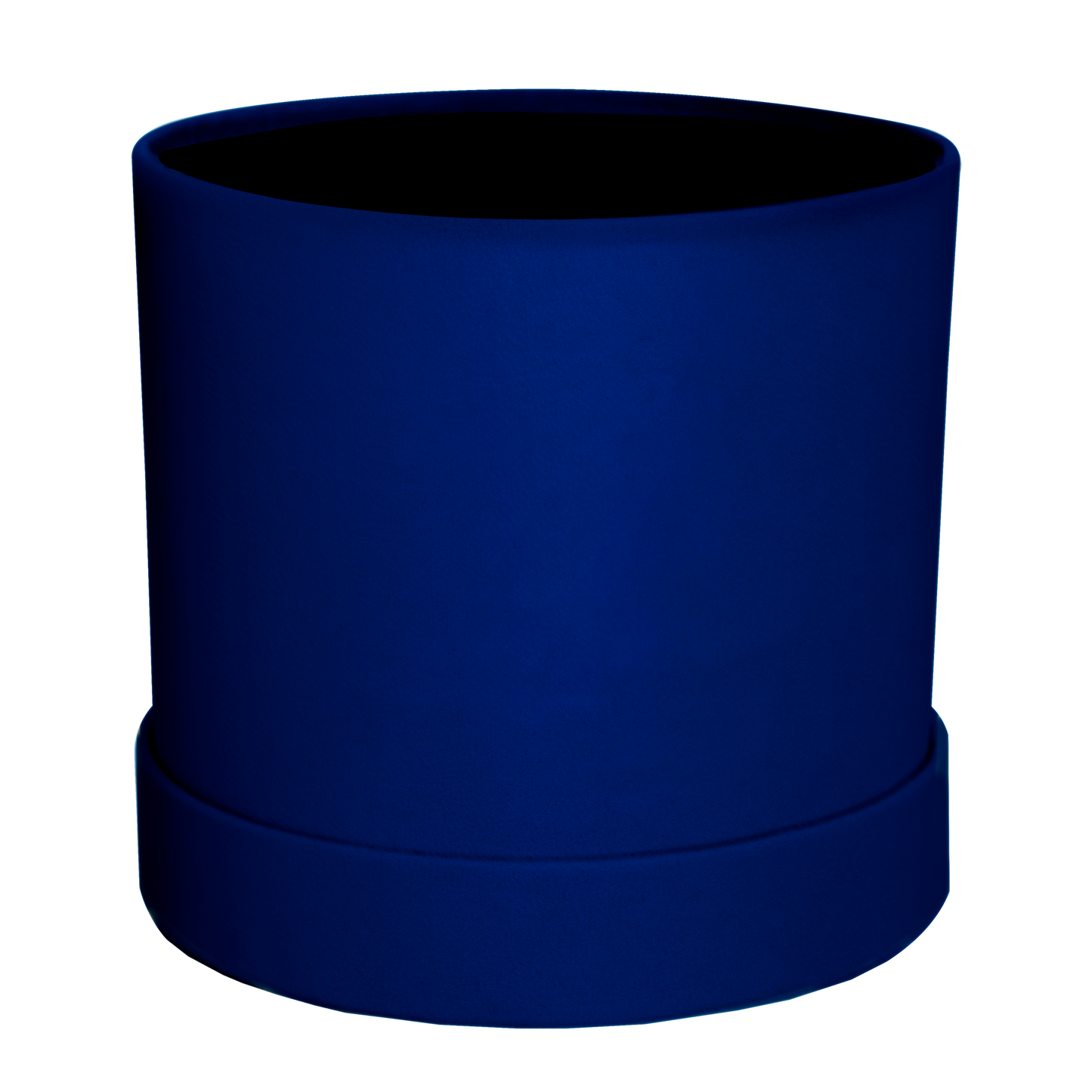 Kit 3 different sizes round shape boxes 3 in 1 - Velvet Royal Blue