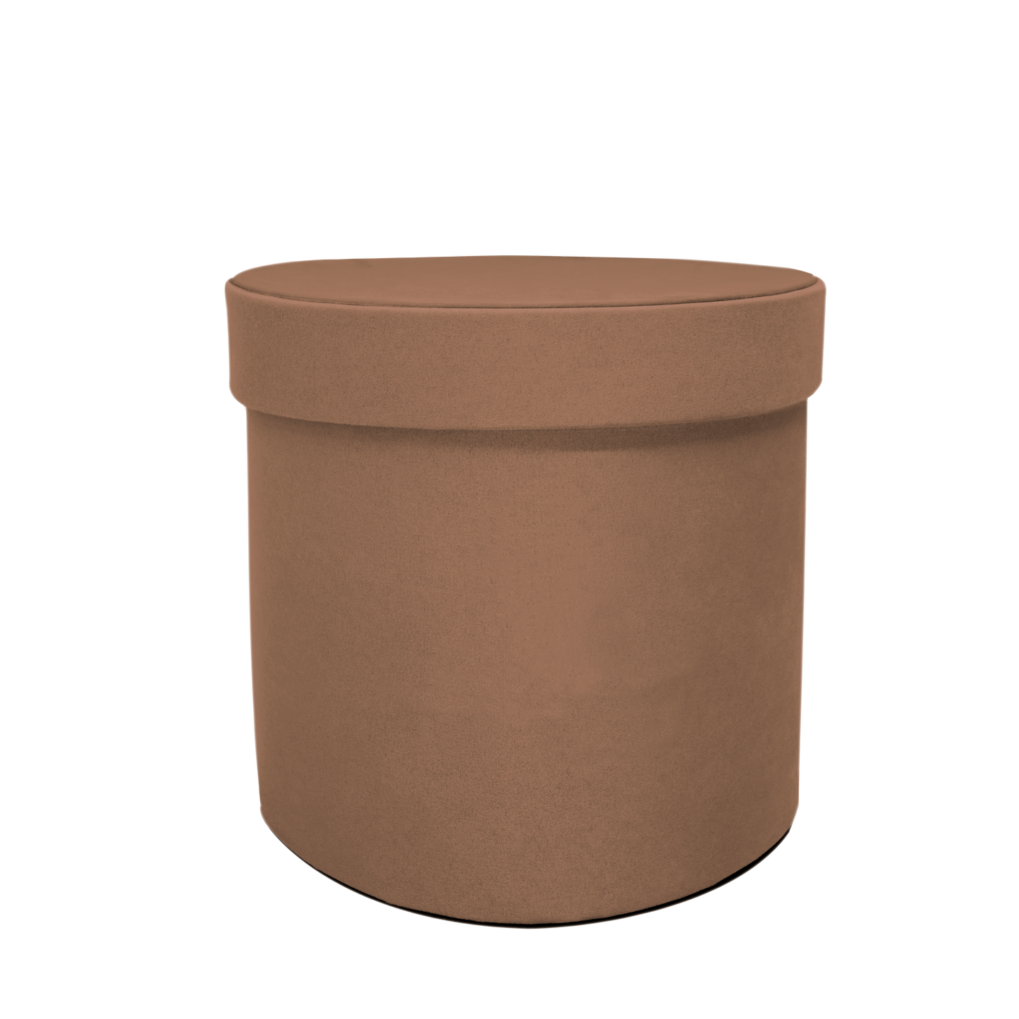 Kit 3 different sizes round shape boxes 3 in 1 - Velvet Tan