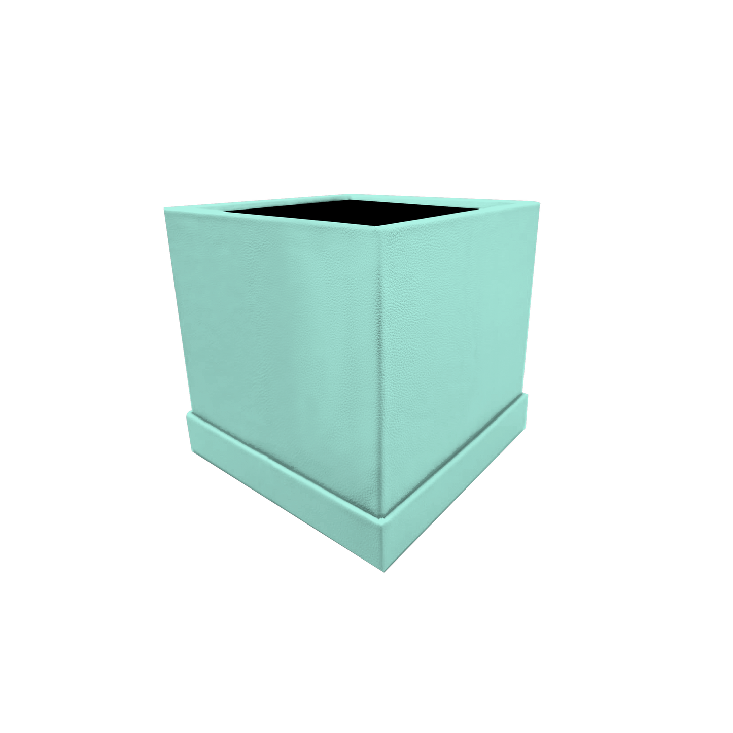 Square shape box - PU Leather Mint