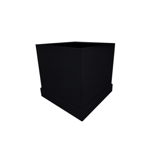 Square shape box - Velvet Black