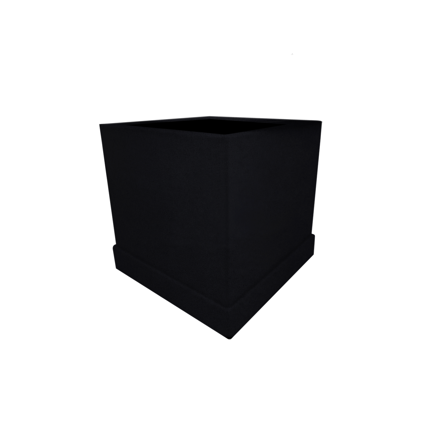 Square shape box - Velvet Black