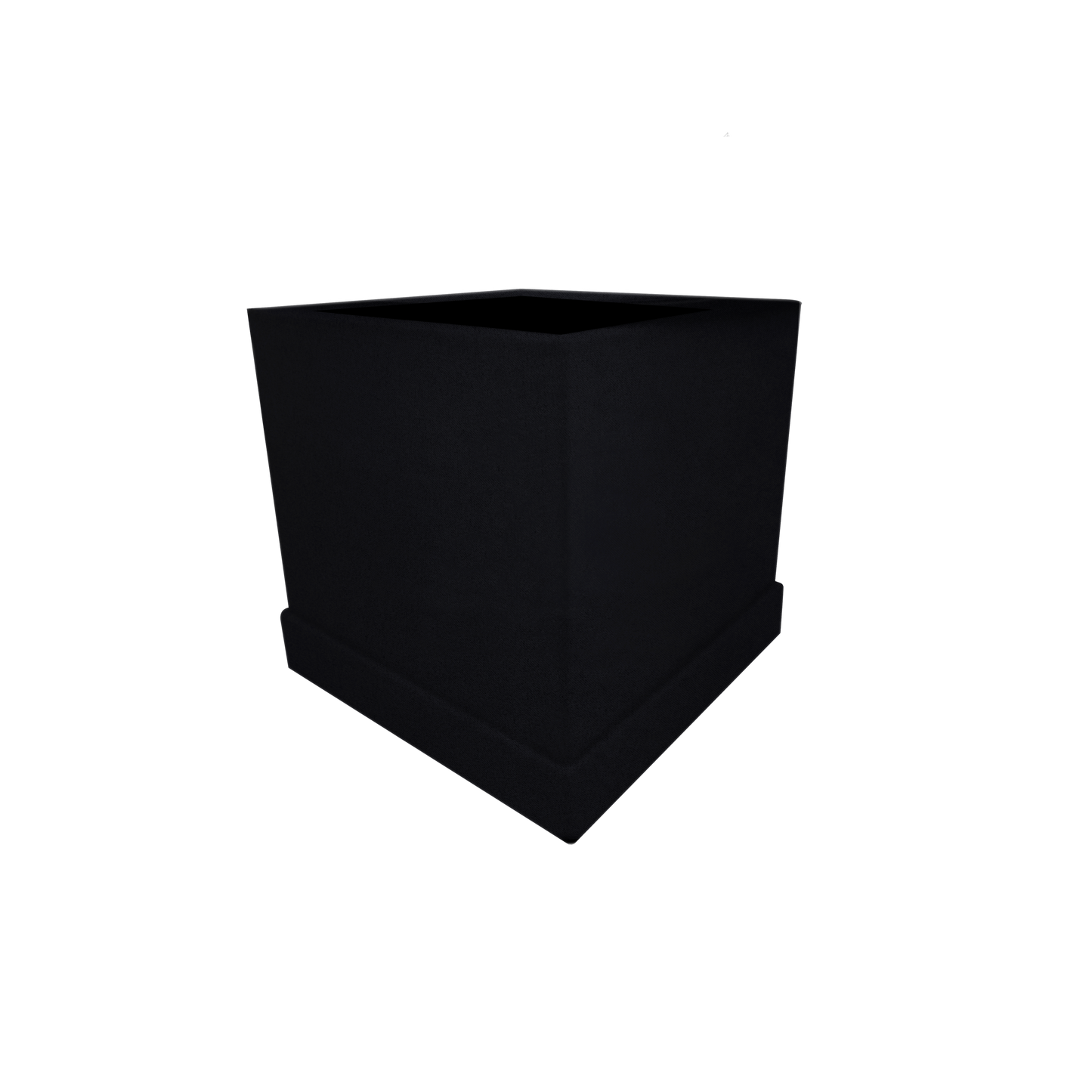 Kit 3 different sizes square shape boxes 3 in 1 - Velvet Black-Stock