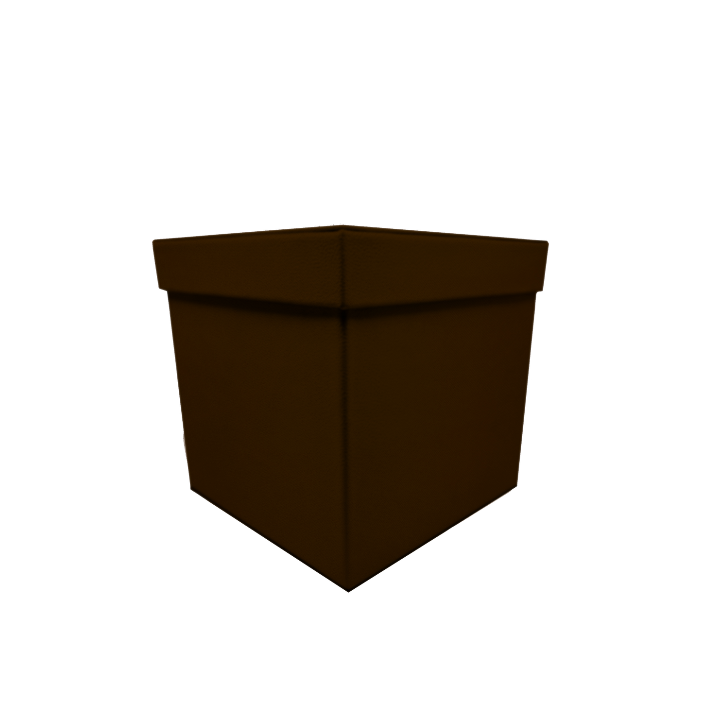 Square shape box - Velvet Brown