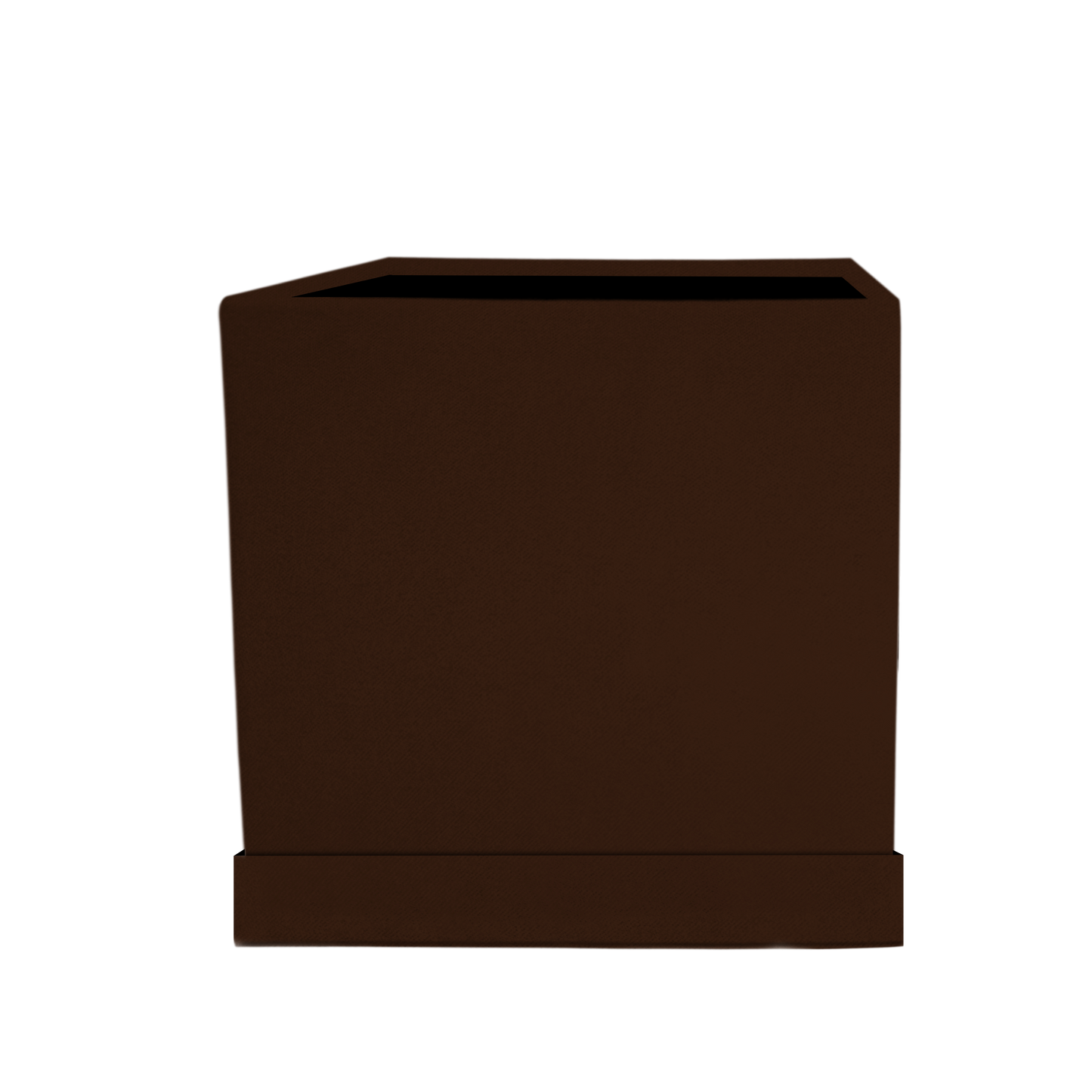 Square shape box - Velvet Brown