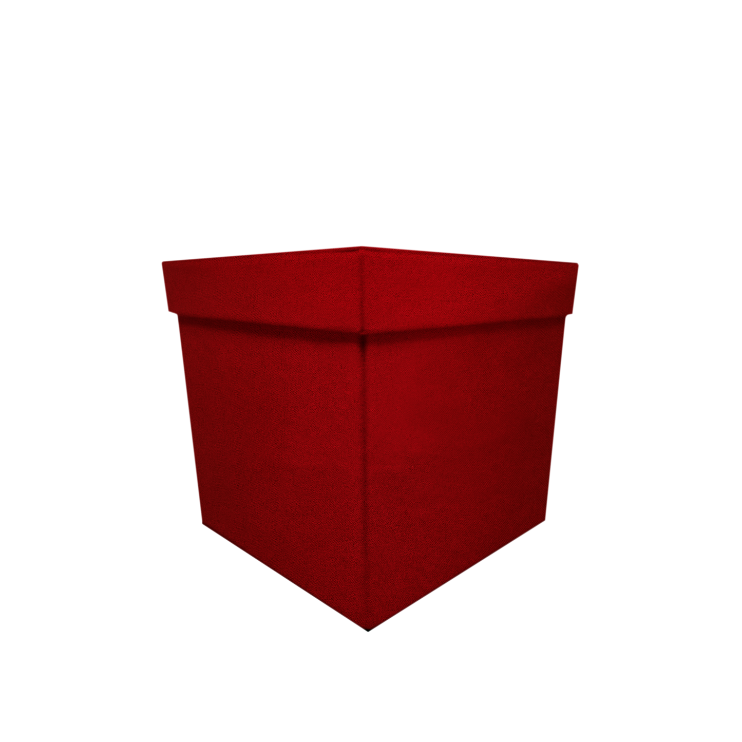 Square shape box - Velvet Cherry